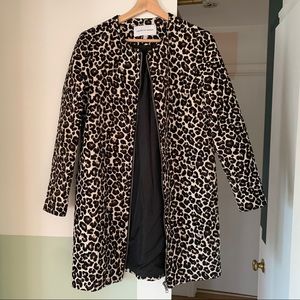 Cupcakes & Cashmere Leopard Coat